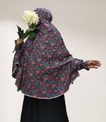 Navy-blue woven cotton islamic-accessories