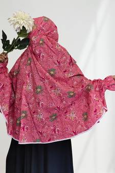 Pink woven cotton islamic-accessories