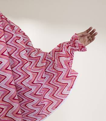 Pink woven cotton islamic-accessories 2