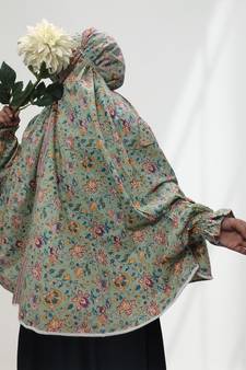 Light-green woven cotton islamic-accessories