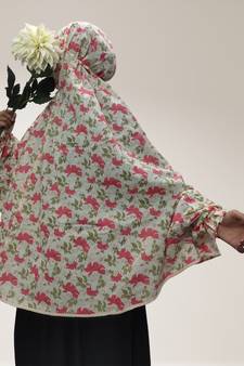 Pink woven cotton islamic-accessories