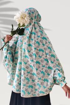 Sky-blue woven cotton islamic-accessories
