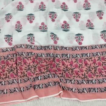 Pink woven cotton islamic-accessories 3