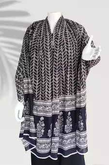 Black woven cotton islamic-accessories