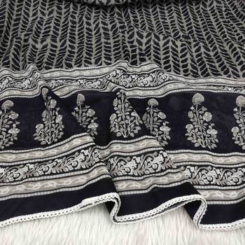 Black woven cotton islamic-accessories 3