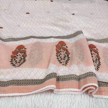 Orange woven cotton islamic-accessories 3