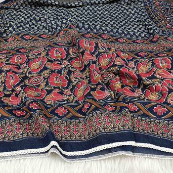 Navy-blue woven cotton islamic-accessories 3