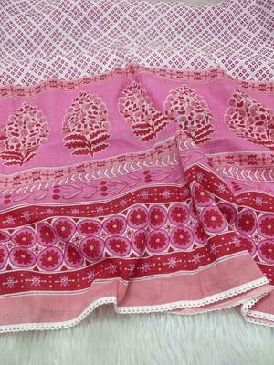 Pink woven cotton islamic-accessories 3