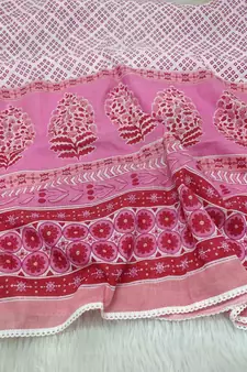Pink woven cotton islamic-accessories