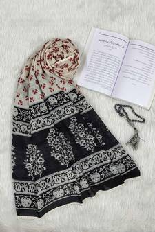 Maroon woven cotton islamic-accessories