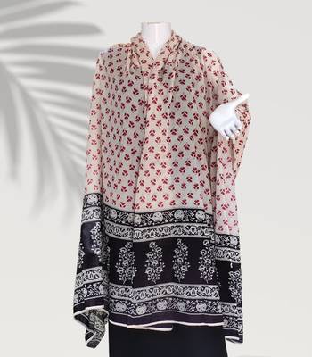 Maroon woven cotton islamic-accessories 2
