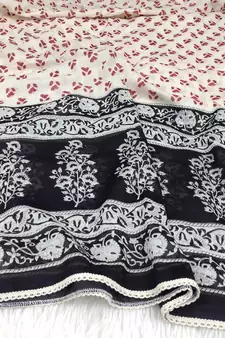 Maroon woven cotton islamic-accessories