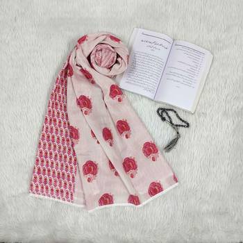 Pink woven cotton islamic-accessories 2
