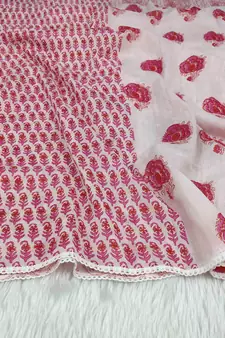 Pink woven cotton islamic-accessories