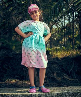 Dot Dot Back Cut-Out Dress 1