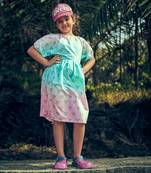 Dot Dot Back Cut-Out Dress