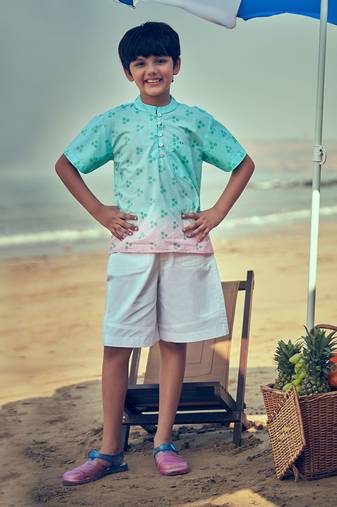Good Vibes Half Sleeve Shirt