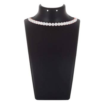 White cubic zirconia chokers 2