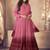 Pink Ombre Georgette Anarkali