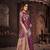 Wine woven silk saree with blouse