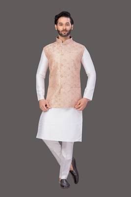 Pattern Stitched jacket with Kurta Churidar 1