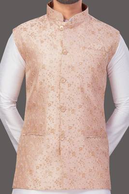 Pattern Stitched jacket with Kurta Churidar 2