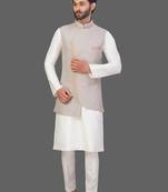 Threading work front and collar pattern sticthed