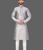 All Over Dori work in  front collar pattern Stitched