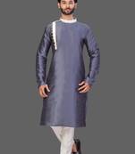 Lupi design pattern stitched design kurta