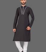 Lupi design and patch work pattern stitched design kurta