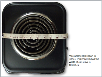 VIDS Coil electric stove 1250 watt | Electric Cooking Heater | Induction Cooktop 4