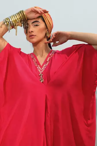 Tuck Kaftan set