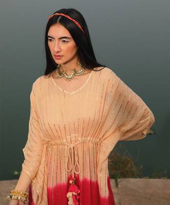 Shimmer Kaftan  set 2