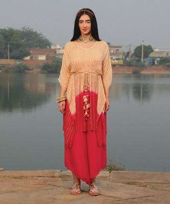 Shimmer Kaftan  set 1