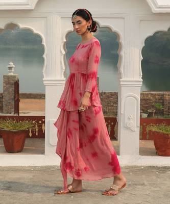Shimmer Peplum  set 2