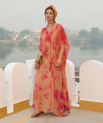 Shimmer Knot kaftan 2
