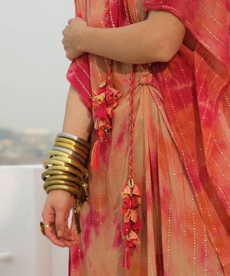 Shimmer Knot kaftan 4