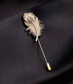 Peacock Grace Lapel Pin