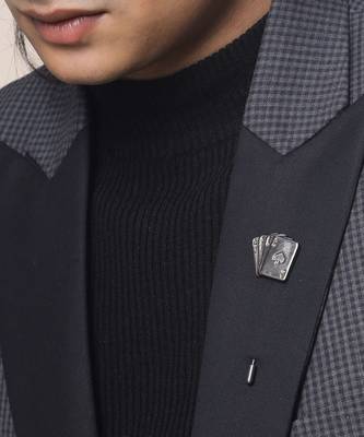 Aces Rule Lapel Pin 2