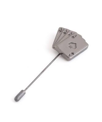 Aces Rule Lapel Pin 6