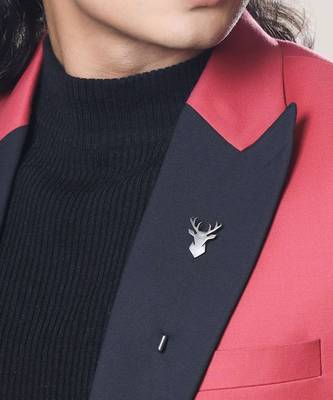 Imperial Stag Lapel Pin 2