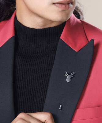 Imperial Stag Lapel Pin 3