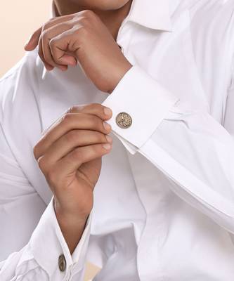 Divine Lotus Cufflinks 3