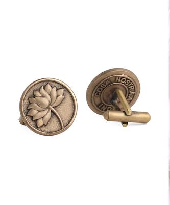 Divine Lotus Cufflinks 5