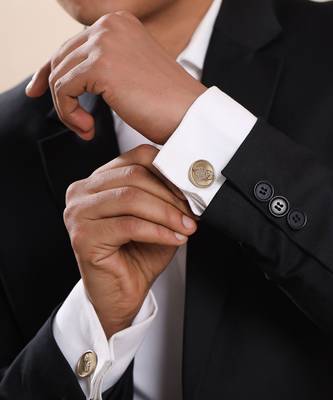 Peacock Grace Cufflinks 2