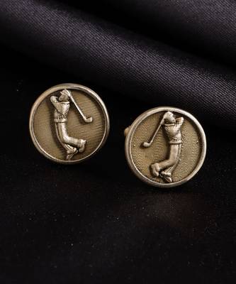 Golfer Cufflinks 1