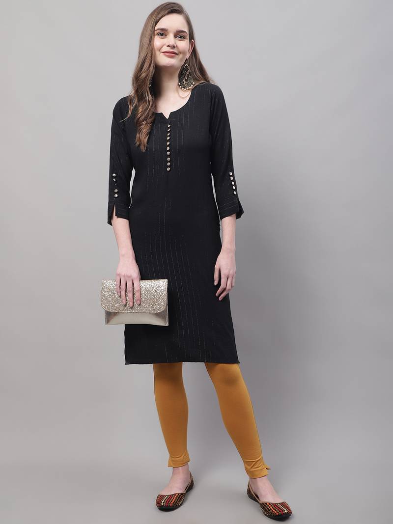 Women Mustard Ankle Length Plus Pant