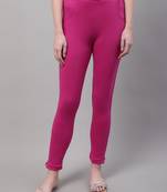 Women Pink Ankle Length Pant