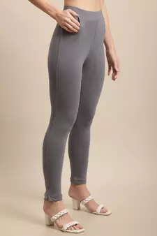 Women Grey Ankle Length Pant