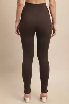 Women Brown Ankle Length Pant